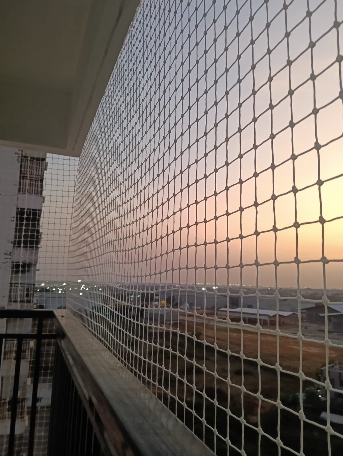 Balcony Net Installation
